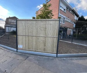 Clôture rigide mons en baroeul bis