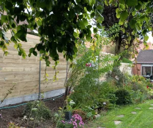 Installation d’une clôture bois à Tourcoing
