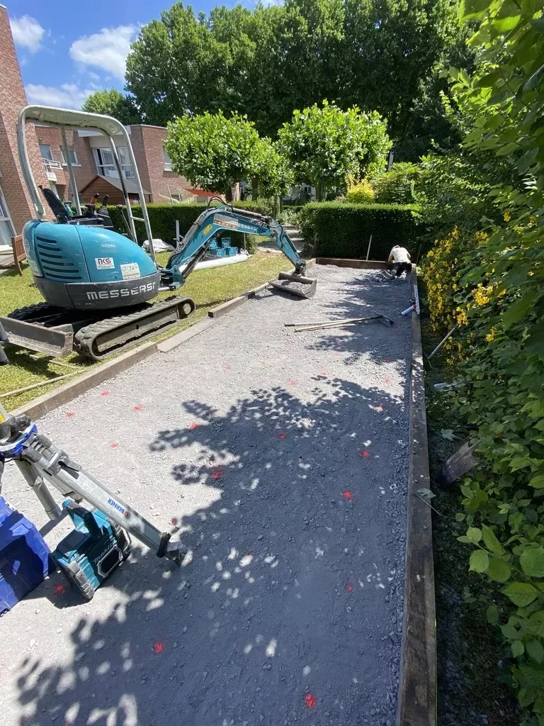 création terrain de pétanque lille