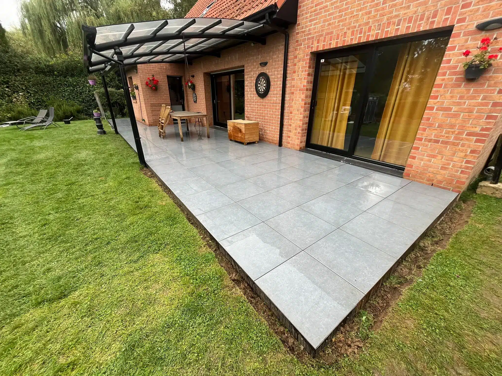 Terrasse bois aménagée